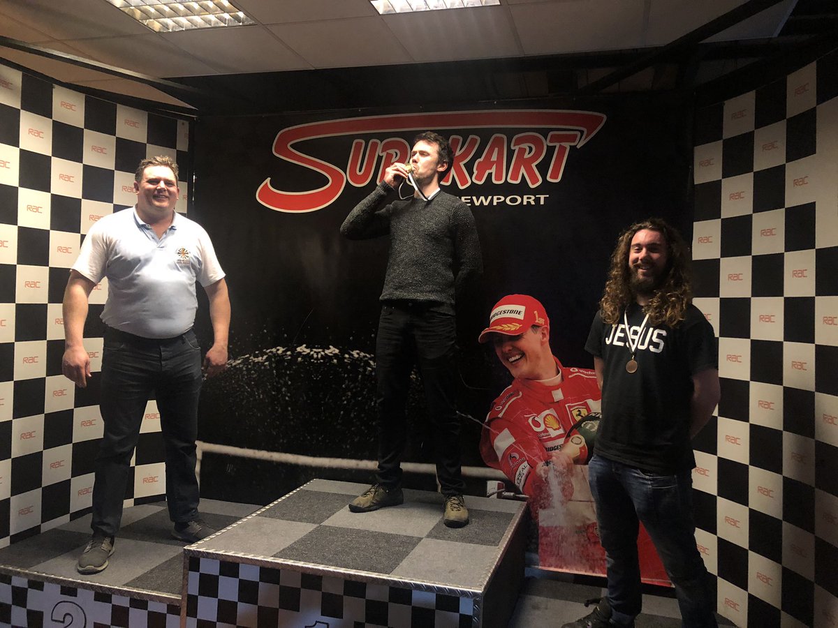 RT_Newport's tweet image. Had a great evening karting with the lads from @ChepRoundTable last night. Our very own Alex took top of the table with 1st place. That’s one event each one now lads. Decider? #roundtable #roundtablerevival #domore #positivenewport #community