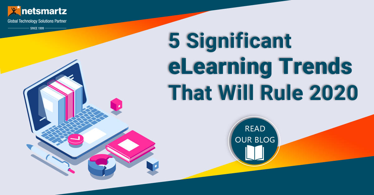 netsmartztweets's tweet image. #eLearning is all about, more viable and easy to access the form of multimedia training, which has lifted the ability to gain the qualification.
Check our blog on how eLearning will grow in the future: bit.ly/2SWPi07
#eLearningTrends #LearnerAnalytics #LMS #LXP