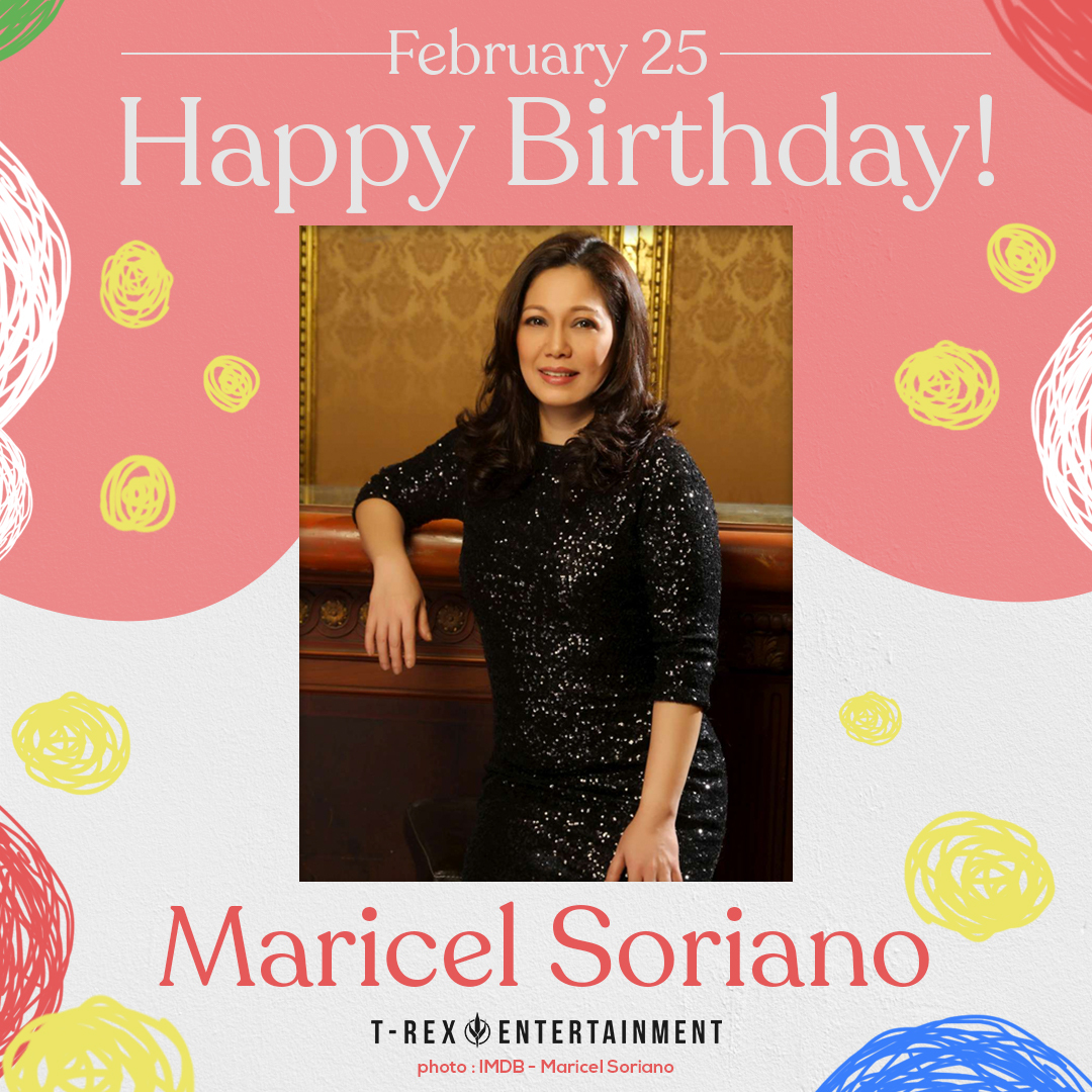 Happy 55th birthday to the one and only Diamond Star, Maricel Soriano! 