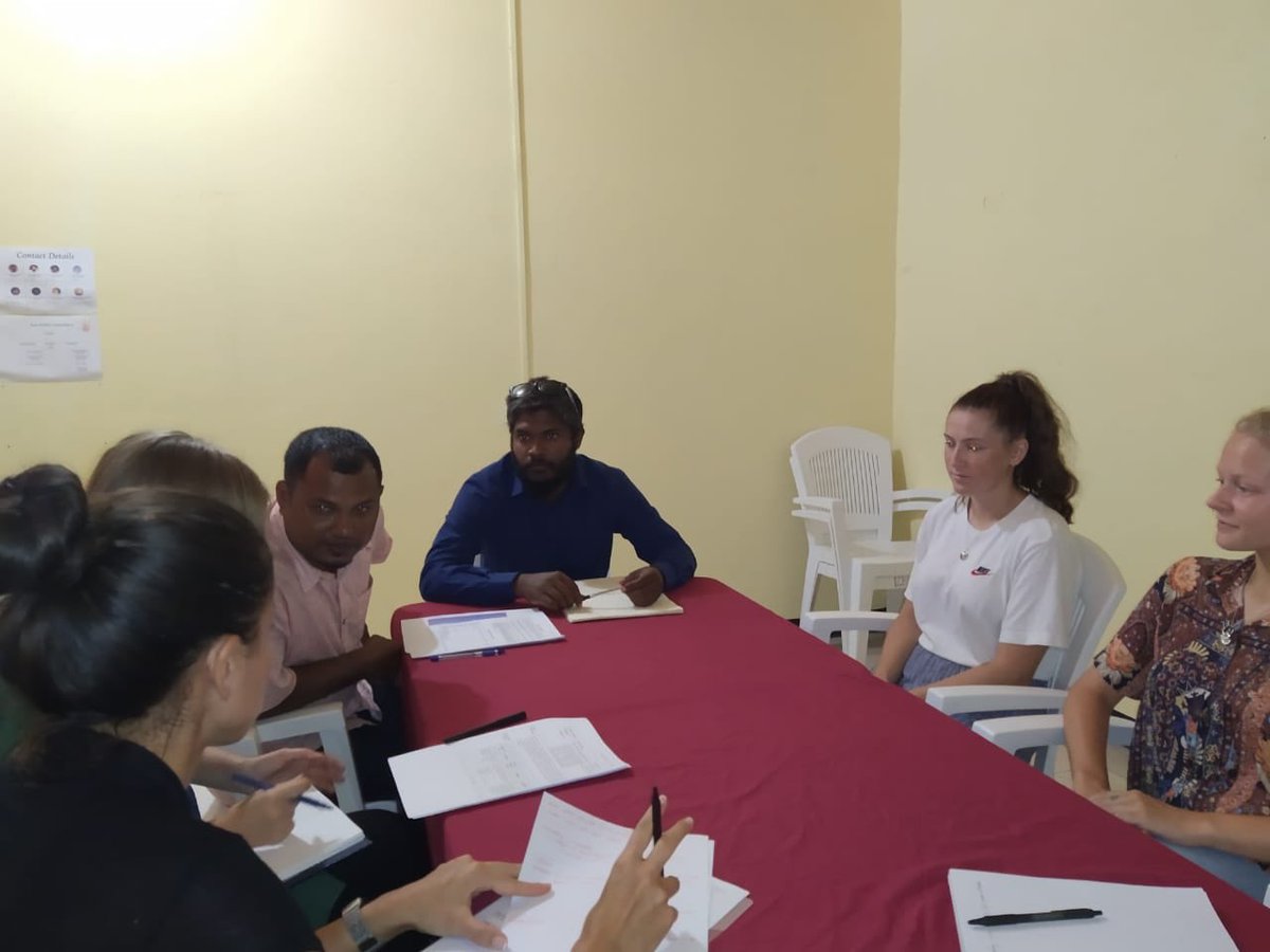 HuvadhooAid's tweet photo. Meeting with @CanHCSriLanka regarding implementation of the project “Increasing the resilience of island communities to cope with the #climatechange impact on #women”, funded by Canada Fund for Local Initiatives #CFLIMV https://t.co/LTvXesFKYi