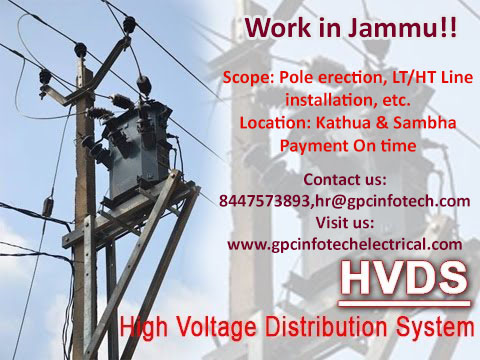 GpcElectrical's tweet photo. #Electrical_Contractor #Pole_erection #GPC_Infotech_Electrical
Need contractors for Jammu!!
For more info:
Contact us: 8447573893 https://t.co/1dIMiRrtfJ