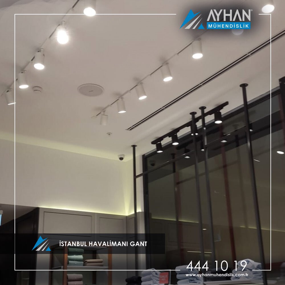 ayhanmhdslk's tweet photo. İstanbul Havalimanı’nda bulunan Gant mağazasının elektrik projesi ve elektrik uygulamaları Ayhan Mühendislik imzası taşımaktadır. 

#gant #ayhanmuhendislik #elektrik #elektronik #taahüt #aydinlatma https://t.co/83A4gVoGnR