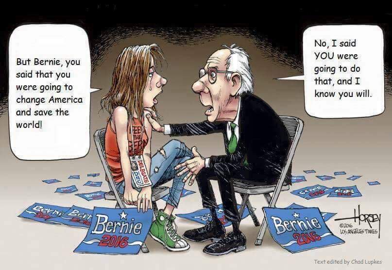 MaLaCoiD's tweet photo. @LongJoh08051450 @eve_kenneally @LauzetaVentador @bryanbehar Overheard at a #CentristBlob rally:

'Better Things Aren't Possible'

I know #PresidentBernieSanders &amp; #NotMeUs will #OrganizeWithBernie to show you:

"It always seems impossible until it's done" -#NelsonMandela

Reach for the moon, land in the treetops, #OKBoomer? https://t.co/n3kGzJCcgi