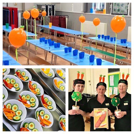 IfgJethro's tweet photo. #carrot week kicking off the  #EatThemToDefeatThem campaign at @Milford_School @VegPowerUK @SchoolCatering #IFG #Whatif #feedingmorestudentsbetterfood #letstakeonthecarrots https://t.co/Smfoxdk2dd
