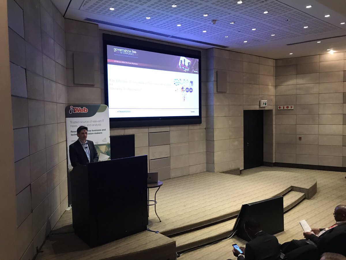 ITWeb_Events's tweet image. Virtual Alliance Managing Director, Max Bletcher kickstarts the #ITWebGRC2020