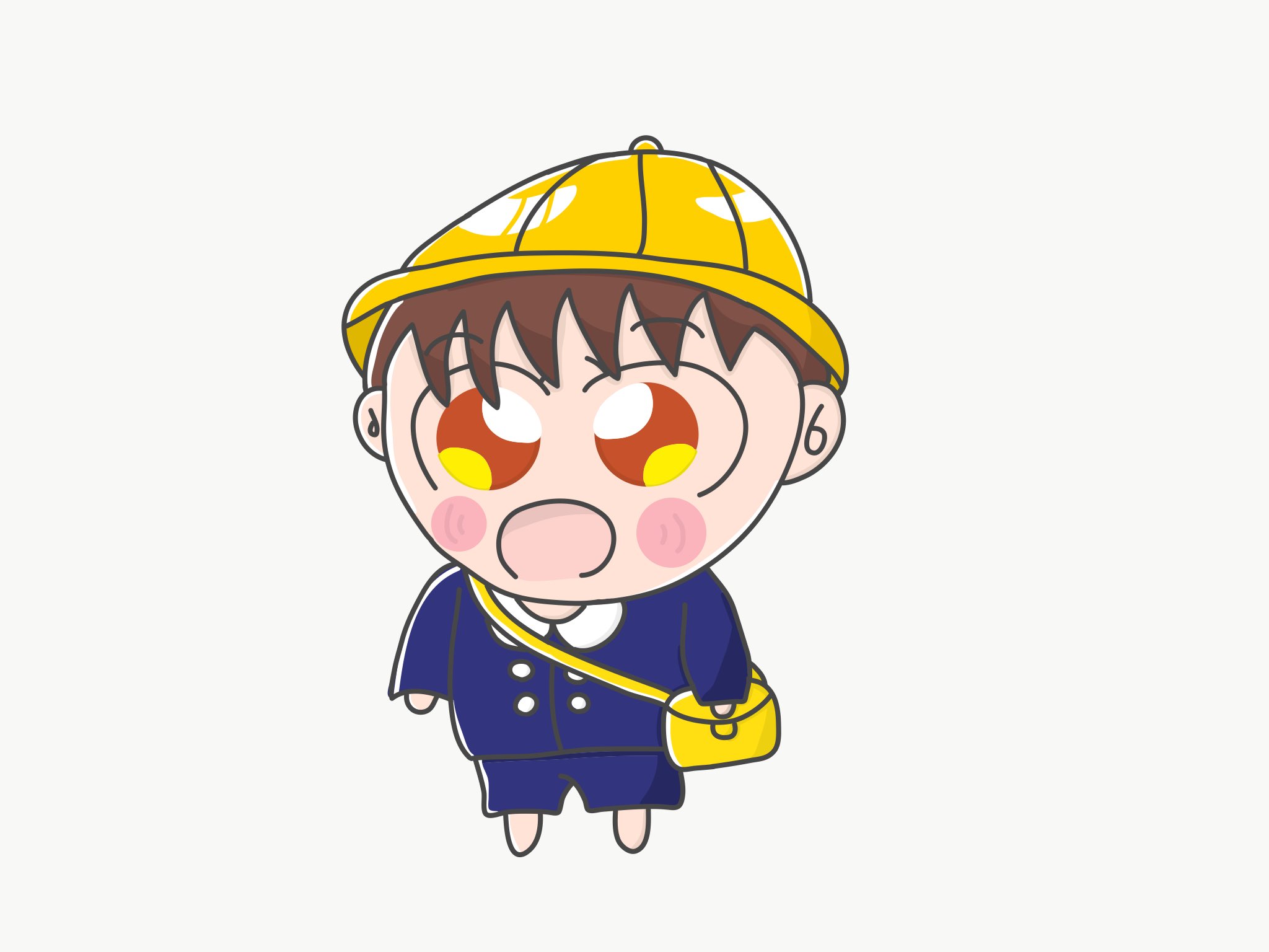 Aki かわいい子供 動物イラスト描きます 幼稚園バスを待っている男の子 イラスト イラストレーター 子供 幼稚園 お絵かき好きな人と繋がりたい イラスト好きな人と繋がりたい イラストレーターさんと繋がりたい 絵描きさんと繋がりたい T