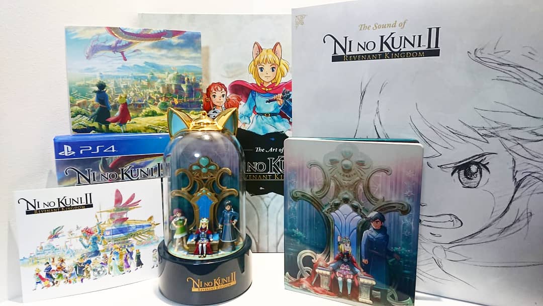 _Pixieplays's tweet photo. My Valentine's gift from Shadow finally came! An unopened #kingsedition of Ni No Kuni 2. Needless to say SUPER STOKED.😍
#gaming #videogames #2girlsandaconsole #ps4 #gamingcommunity #gamer #girlsingaming #girlgamers #girlswhogame #musicbox #gameart #NINOKUNI2 #collectorsedition https://t.co/5FM9VAU5se