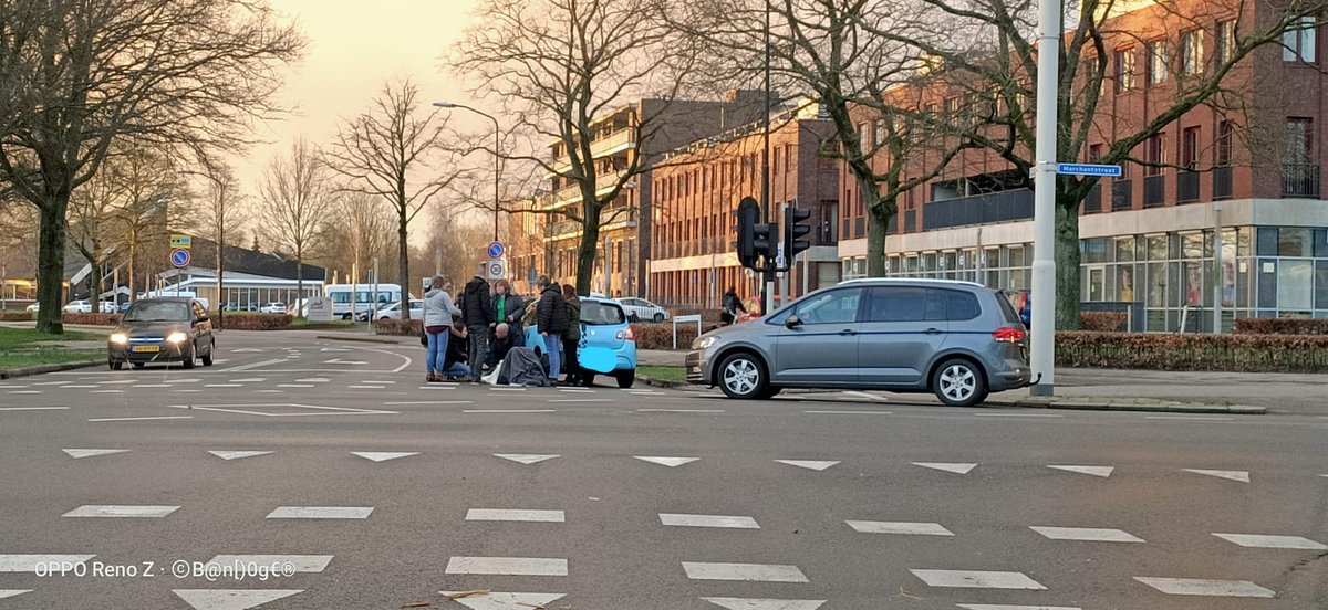 Melding aanrijding Marchantstraat Apeldoorn