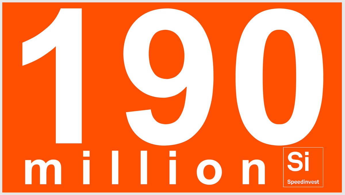welcome to the world Speedinvest 3!!!

A fresh EUR 190m to support Europe's most talented, visionary and ambitious founders.

A big thank you to our existing and new LPs for your trust!
Happy and honoured to be part of this.

Handelsblatt has more:

handelsblatt.com/unternehmen/mi…