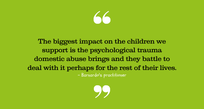 barnardos's tweet photo. Children are often wrongly seen as ‘collateral damage’. Although they’re not always the intended victims, the impact of experiencing #DomesticAbuse is devastating and can last a lifetime. Children are victims too - and without this recognition, they can miss out on vital support. https://t.co/JcpWC68gt7