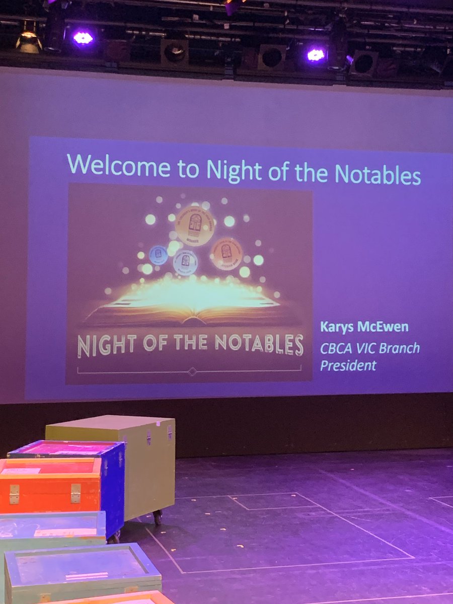 mmeglib's tweet photo. Night of the notables about to start #CBCA Vic https://t.co/NIBfYmgVXh