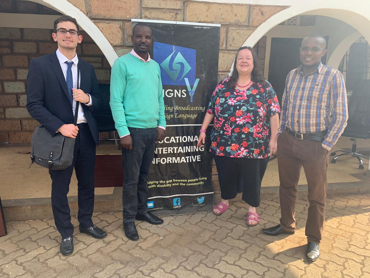 SignsTvKenya's tweet image. Therap Global officials had an interview at our studios in Nairobi and we had a meeting touching on #DataSegregation in Government and Private Sector especially for Persons with disabilities.#Therapglobal
@ahunnaeziakonwa
@Ncpwds @UNDPKenya @mmashologu1 @PSNelsonMarwa @SP_Kenya