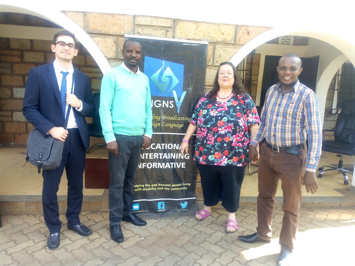 SignsTvKenya's tweet image. Therap Global officials had an interview at our studios in Nairobi and we had a meeting touching on #DataSegregation in Government and Private Sector especially for Persons with disabilities.#Therapglobal
@ahunnaeziakonwa
@Ncpwds @UNDPKenya @mmashologu1 @PSNelsonMarwa @SP_Kenya