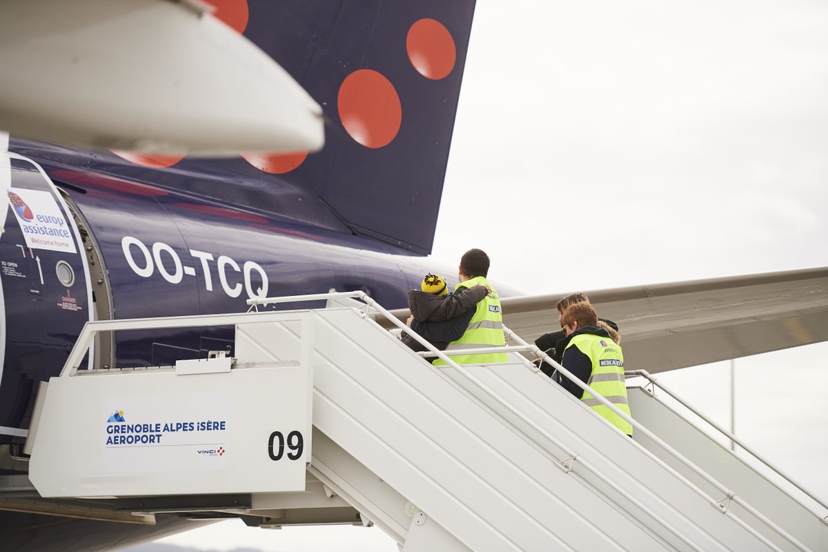 Deze 28/02, brengt een speciale vlucht van #EuropAssistance de gekwetsten terug van hun #ski-vakantie uit de Franse Alpen. 50 medewerkers van Europ Assistance zijn bezig aan de laatste voorbereidingen. Vorig jaar reisden bijna 30 mensen naar België met de #snowplane.