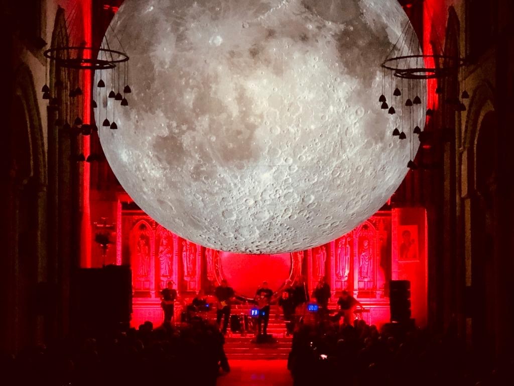 RochesterCathed's tweet photo. Fantastic tribute band Just Floyd, playing on the Dark Side of the Moon (literally!) last Saturday
#MuseumoftheMoon @lukejerram https://t.co/jInuebSyRB