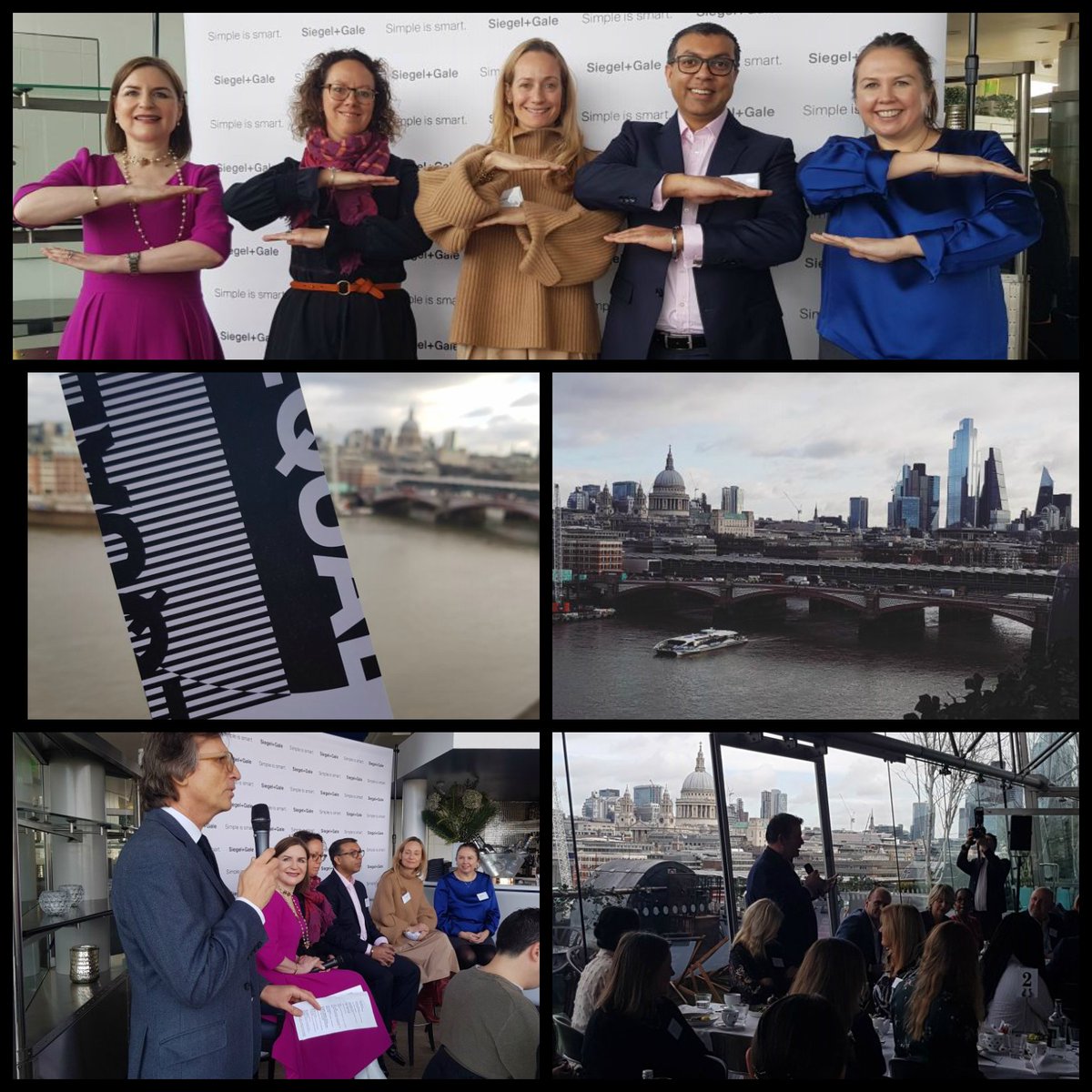 SiegelGale's tweet photo. Thrilled to kick off our #IWD2020 event series with such an insightful conversation in London 👏 Thank you to our panelists and attendees for a memorable morning #EachforEqual https://t.co/PEzL5Sj7a6
