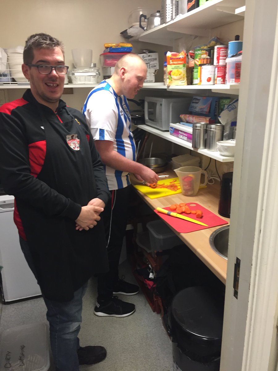 EmployabilityP's tweet photo. #Catering @Shelley_FC  today. The group prepared pancakes with savoury and sweet fillings. #pancakeday https://t.co/UUX42dLWTZ