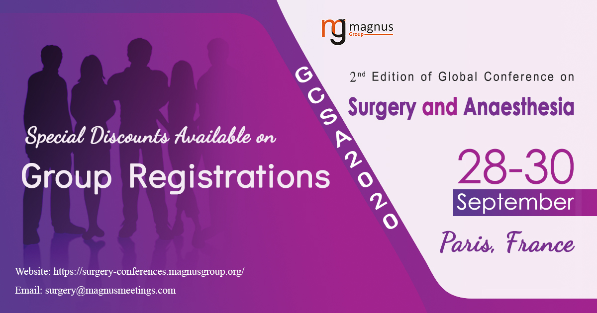 GCSAConf's tweet photo. Have you registered for #GCSA2020 Summit yet?!Don't miss out!#GroupRegistrations! The Summit is a great opportunity for #SURGEONS #ANESTHESIANS. Come, share experiences &amp; learn from others.
For more details &amp; to register: https://t.co/kjhyiE8zdN 
Early bird sale ends-FEB 28,2020! https://t.co/umYV2p7bWk