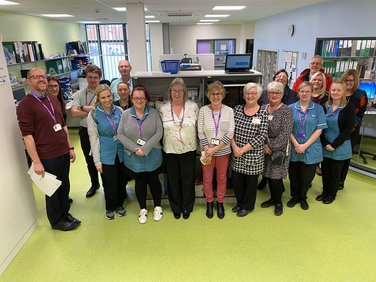 SolNHS_MM_Pharm's tweet photo. All smiles today from our @SolNHS_MM_Pharm dispensary team at our monthly Pharmacy Department Brief #HeartOfSolent @SolentNHSTrust https://t.co/xldcGaFkXn