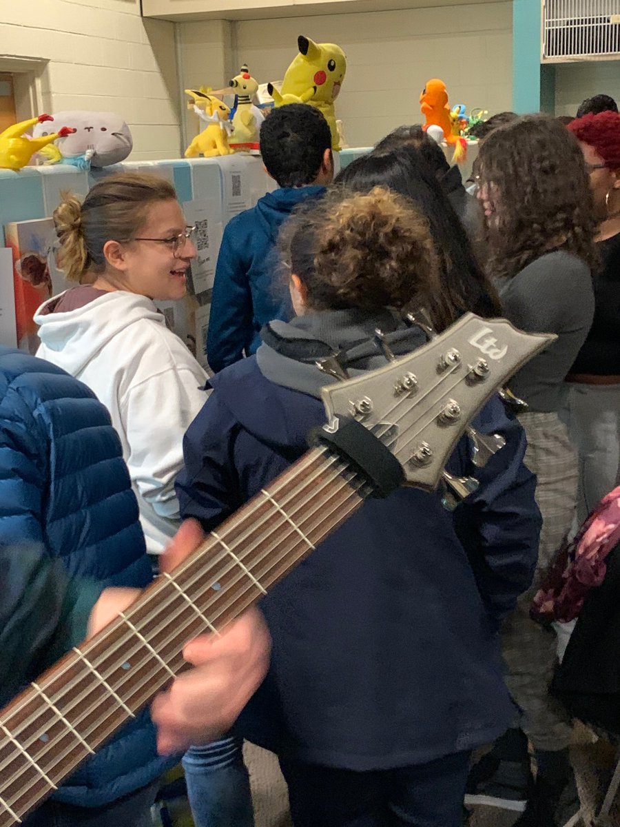 WWPMusicTech's tweet image. Check out our playlist wall from tech night. Students created playlists to communicate non musical themes or show the evolution of a musical idea. During intermission from performances, tech night attendees had a chance to listen to projects and interact with these playlists!