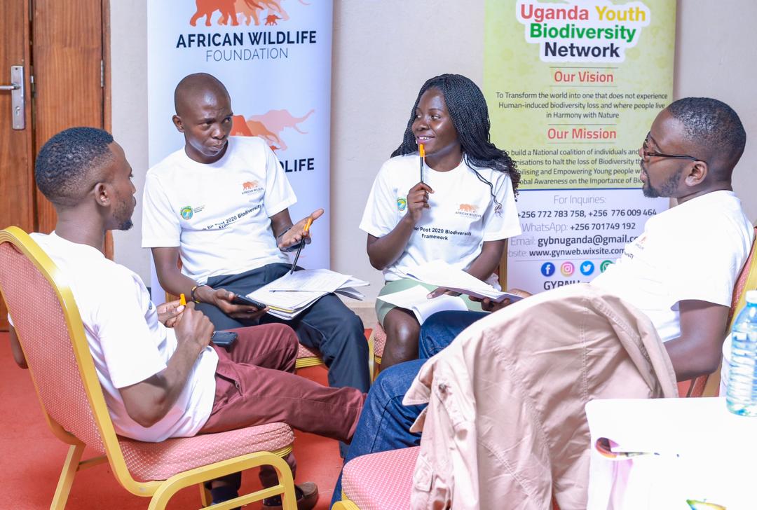 Youths in Ug had discussions on the Zero post 2020 biodiversity framework.#Biodiversity2020 #BiodiversityNeedsYouTH #Youth4Biodiversity.