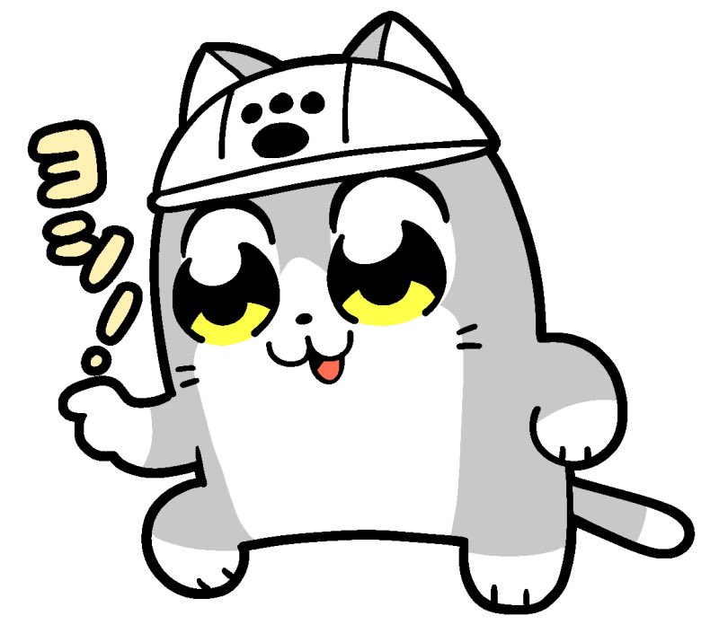 hat cat no humans white background :3 yellow eyes simple background  illustration images