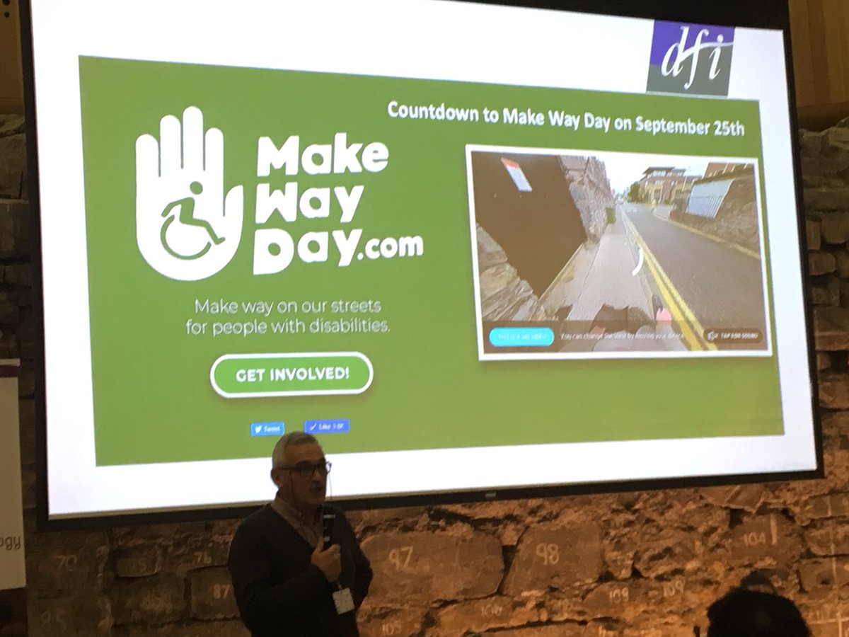 DisabilityFed's tweet photo. Pierce shouts out #MakeWayDay at CHAT! #AT4City @FreedomTech_IRL @sastireland @EnableIreland https://t.co/BiMyvA1WxU