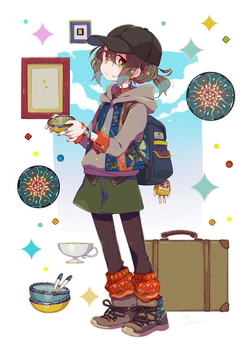 「#いい絵を描くのでフォローしてください
めちゃめちゃ欲望に素直なタグで好き 」|餅村のイラスト