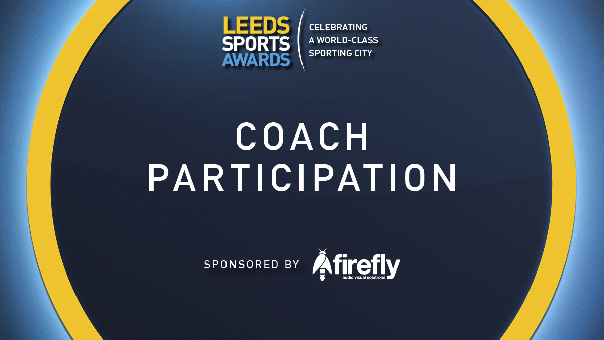 Next is our Coach Participation Award, sponsored by <a href="/FireFly_AV/">FireFly Audio Visual</a> #LSA20