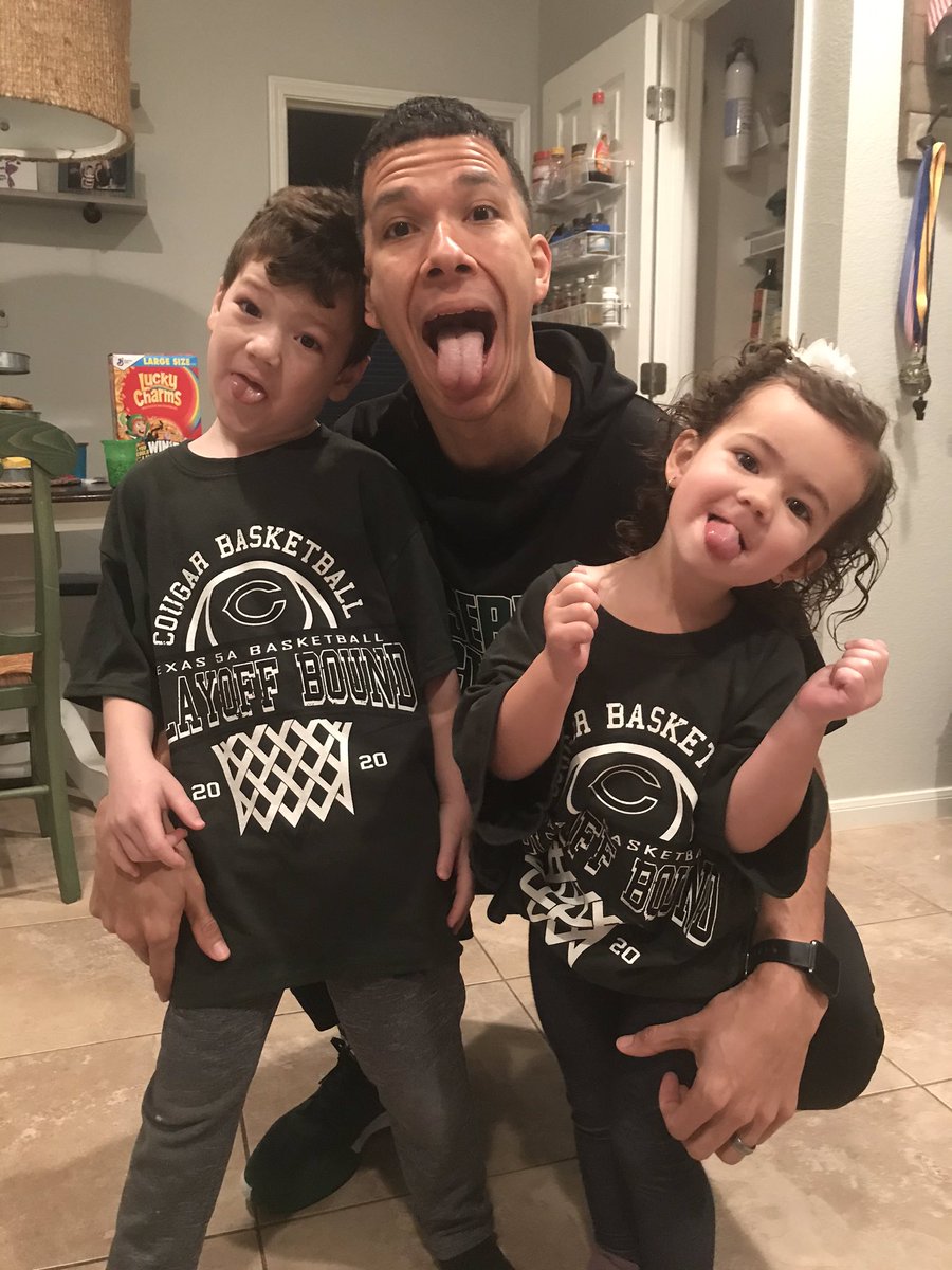 My tribe! They are game day ready 🙌🏽🏀