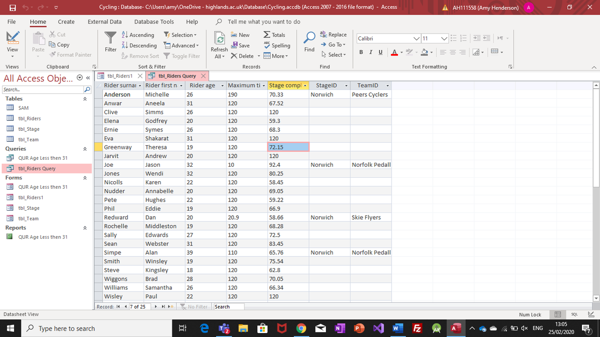 HCICT_AmyH's tweet photo. Designs for my database adding members to the riders form using the form wizard tool @HCICT_SteveH @JerseyITGuy #database #riders #wizardtool #design https://t.co/sRYFLSqBeb