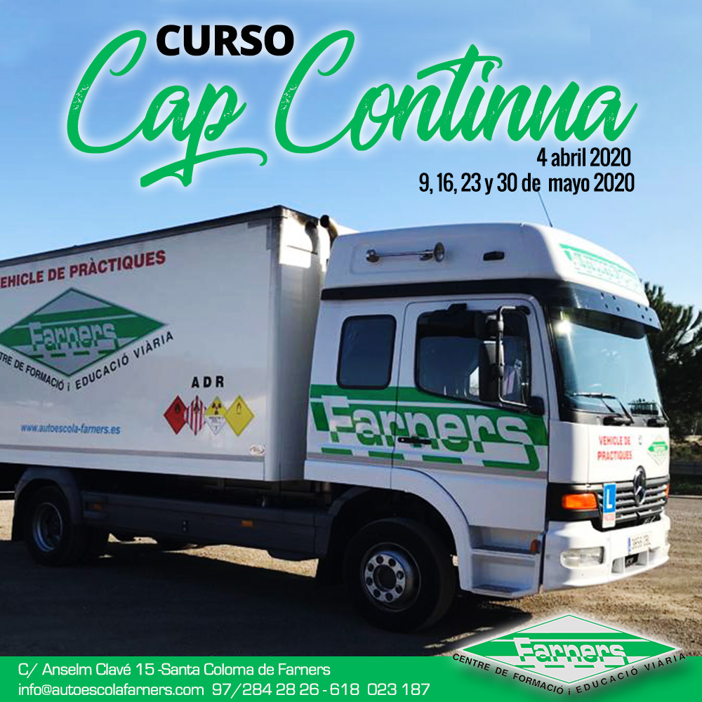 aefarners's tweet photo. Pren nota de les properes dates del nostre #curs #capcontinua 
☎️ 972 84 28 26/618 02 31 87
🖥 https://t.co/7rJIXkW20S
#SantaColomadeFarners #Sils #Anglés #Girona #LaSelva #ComarcaLaSelva #AutoescolesGirona #serramagra #lesmallorquines  #camioneros #transporte #barcelona https://t.co/NZH2HnNci6