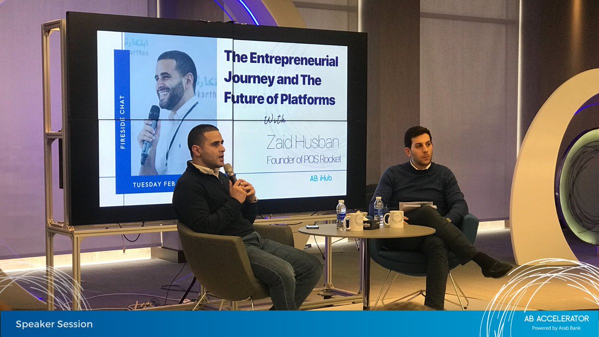 ABXelerate's tweet photo. 💭 "The master of everything is the master of nothing, specialization is key" @Zeid_Husban, CEO of @PosrocketKW joined @ABAccelerator today for an insightful fireside chat.
#ABAccelerator #ZaidHusban #POSRocket #FinTech #Inspirational #FintechSolution #Entrepreneur https://t.co/5o9gEX6H9I