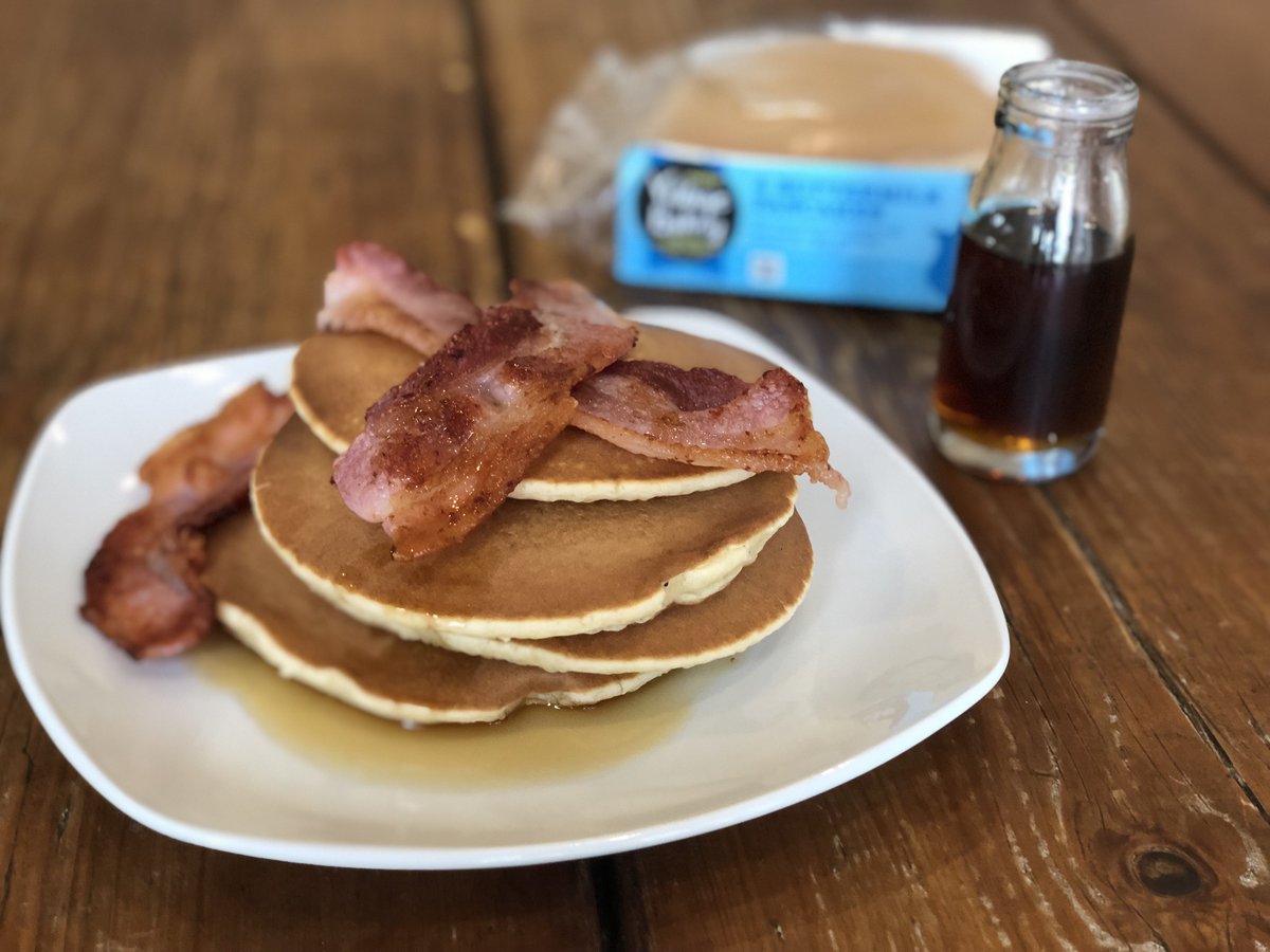 It's Shrove Tuesday! A perfect opportunity to try some of our delicious American Style Pancakes. Our Buttermilk Pancakes are amazing with Bacon and Maple Syrup. What is your favourite pancake topping? #BornandBaked #ShroveTuesday #PancakeDay