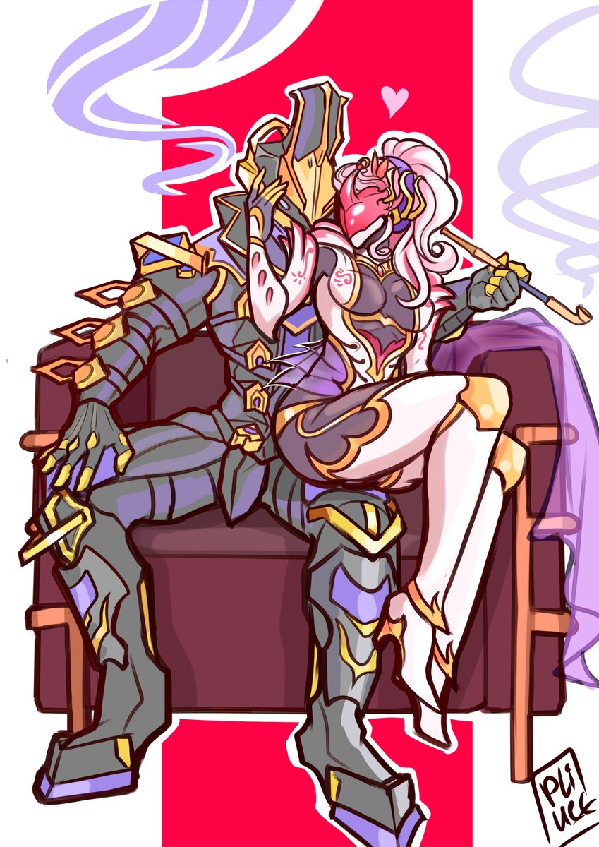 Pliket Pliket Commission Closed On Twitter Vauban And Saryn Commission For Stardustcake Thank You So Much For Commissioning Me Warframe