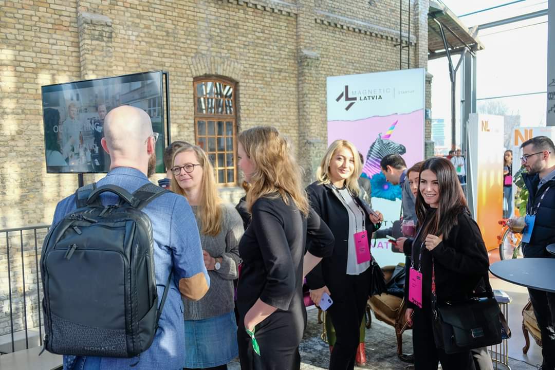 ValmiraBebri's tweet photo. A delegation with Albanian members, representing start-ups, municipalities, NGOs and innovation ecosystem actors, joined last week the TechChill conference to Riga, Latvia. #eu4innovation #techchill2020 https://t.co/0wVxnivDKx