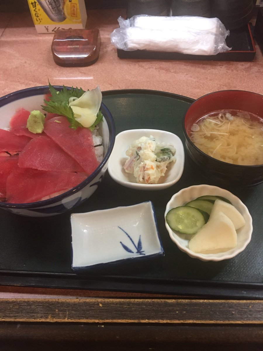 ちぇりた エンペラーポニョ Pa Twitter マグロ 築地魚河岸 鮪どんや Magurodon Ya In 伊勢崎市 群馬県 T Co Hig5ky2kx7