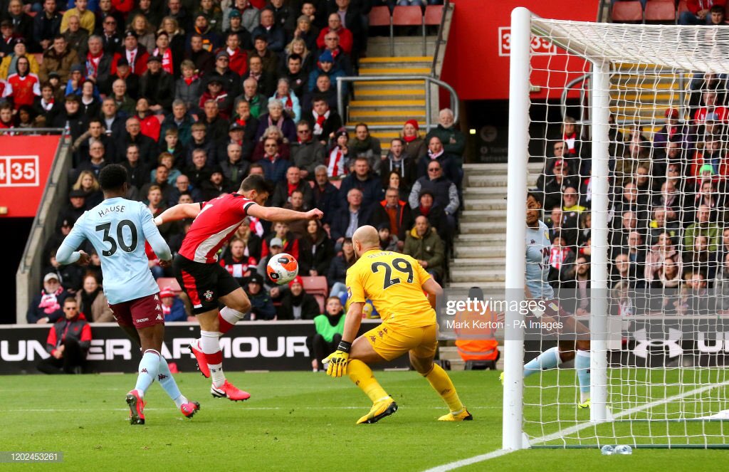 Lxi917's tweet photo. No one has ever scored with their...         Shane long : https://t.co/zmNcczrdye