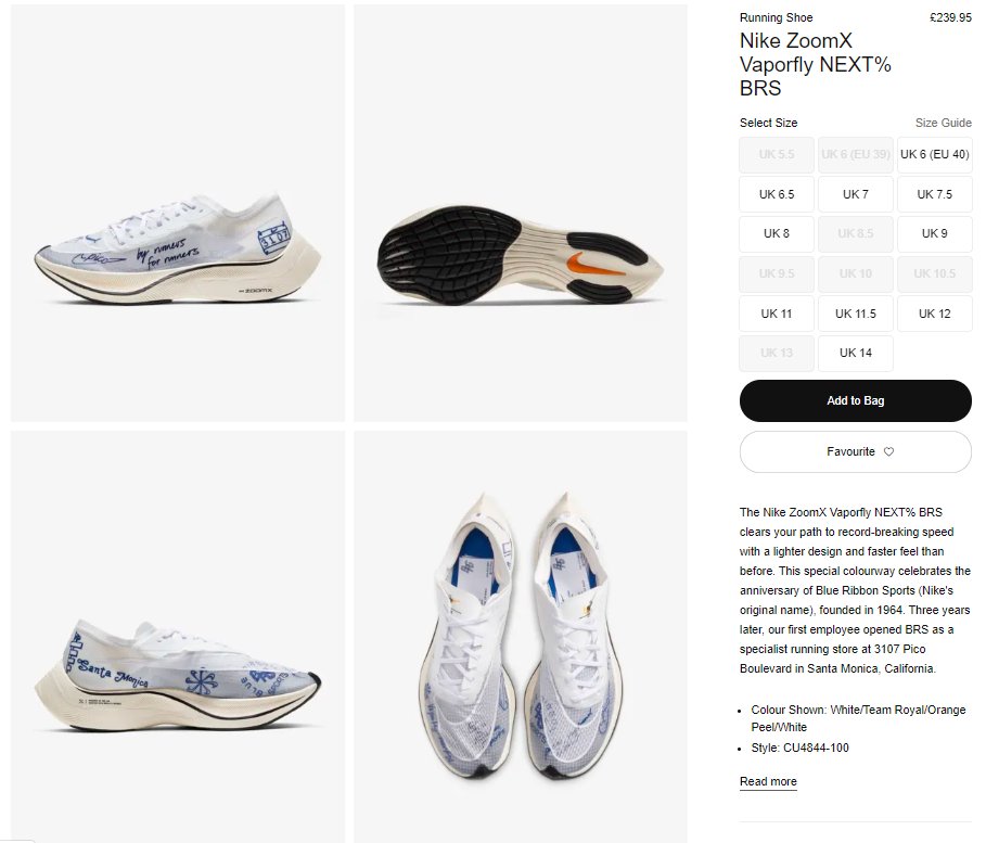 vaporfly next brs