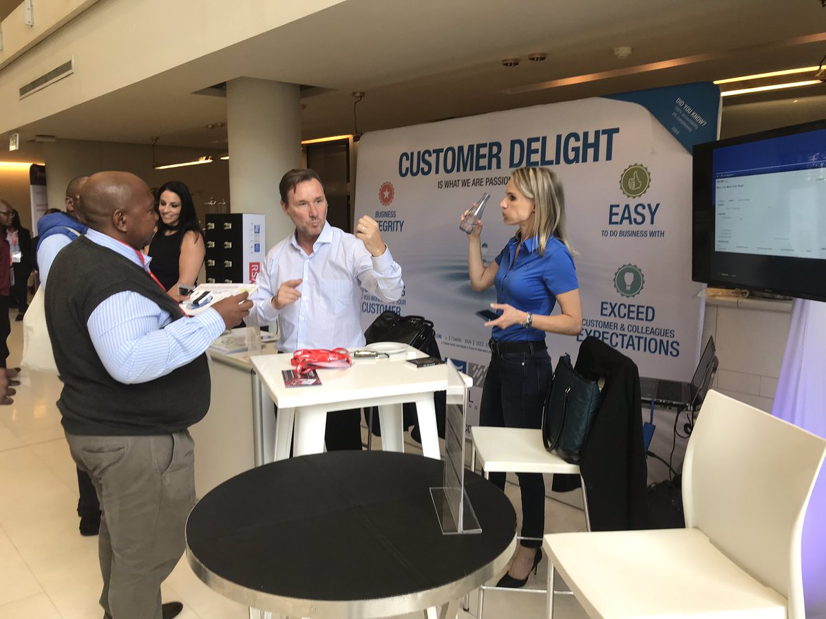 ITWeb_Events's tweet image. Delegates mingle with sponsors, @Isacaza , @OneTrust , @FSecure  &amp;amp; @PulengTech during a tea break at the ongoing #ITWebGRC2020