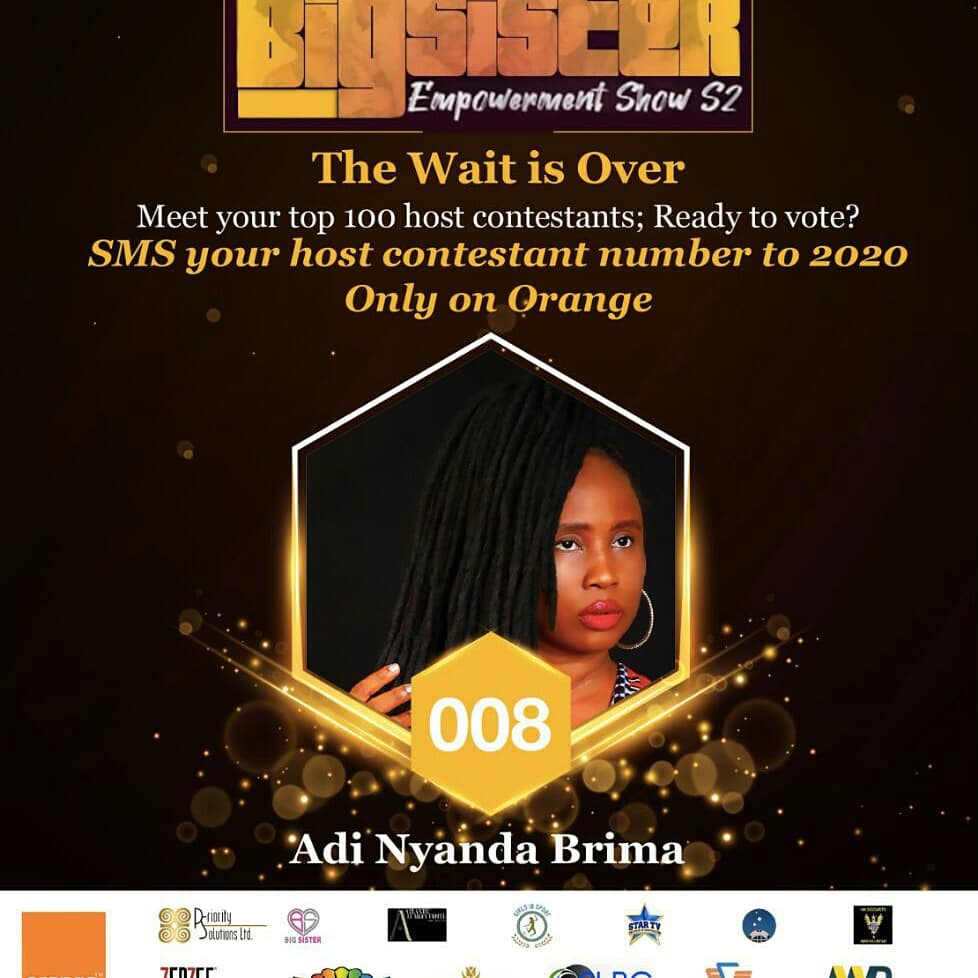 NYANGA89's tweet photo. Please Guys....Vote as much as you can.... 
008 to 2020 with any orange (AIRTEL) number only... Thanks 
#Zainabsheriff https://t.co/BLh1gEOB76