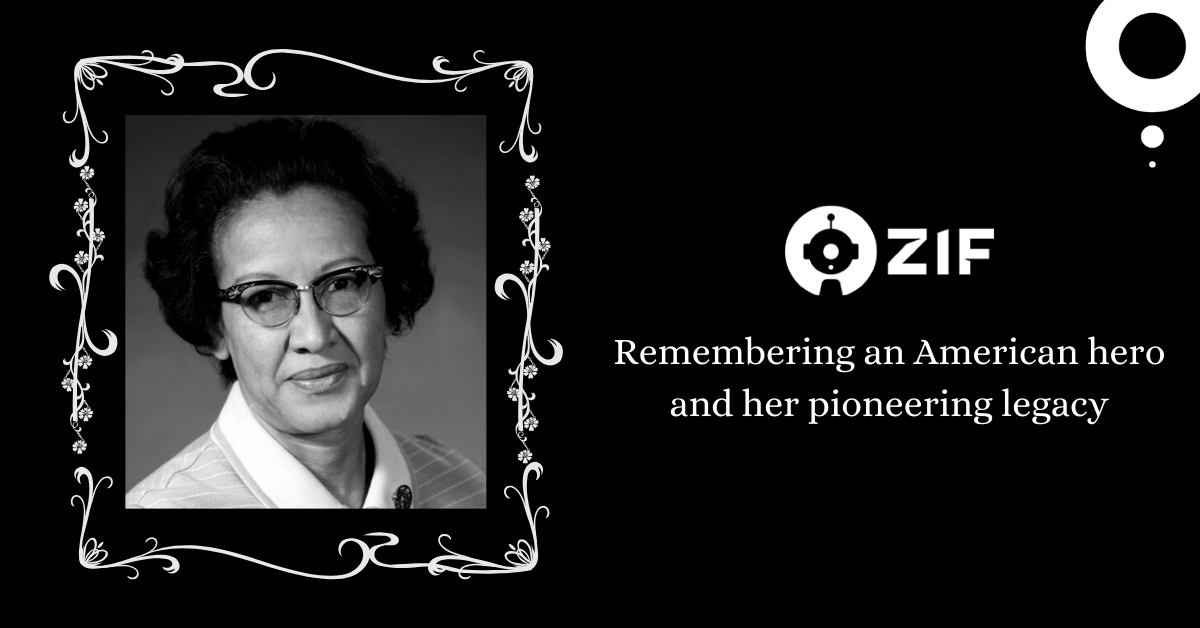 ZIF_AI's tweet photo. ZIF pays tribute to the lady behind the “giant leap for mankind”, the Human Computer, Katherine Johnson. (1918-2020)

#RIPKatherineJohnson #representationmatters #hiddenfigures #KeepSoulAlive #ZIF https://t.co/uqSPJcJ3qr