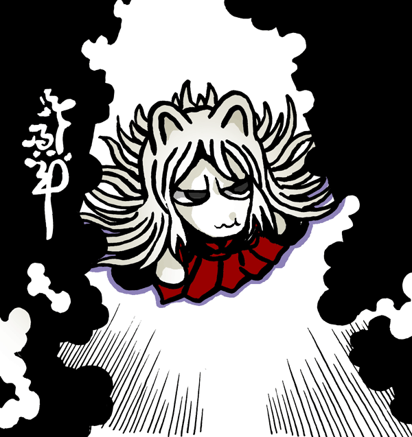 #牛若小太郎 火曜日なのでコーンジョ描きました。 