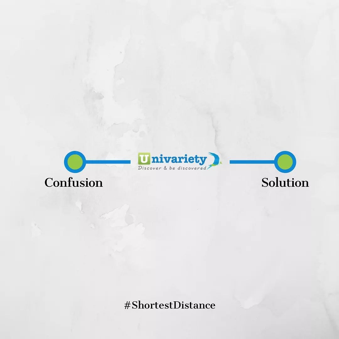 Univariety's tweet image. Bridging the gap between you and your dream career! 

#ShortestDistance #Education #AlumniManagement #CareerGuidance #Univariety #LearnWithUnivariety #Schools #Students #Parents #Future