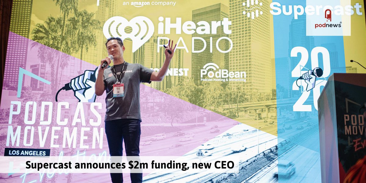 unstructuredp's tweet photo. Podnews  Supercast announces $2m of funding; new CEO: The company plans to hire a remote team Visit https://t.co/uKkBEAoNfo for all the links, and… https://t.co/duSsya8DVy via @podnews #PodNews #Podcast #News #HostingCompanies #PodcastListeners #PodcastProducers #AdMarketplace https://t.co/DnbnBivYyV