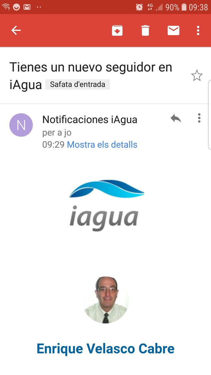 iservia's tweet photo. Nuevo seguidor @iagua
New Follower #iwater
Nou Seguidor #iaigua
Gracias @AxolotCat https://t.co/iG8Rl5Uwor