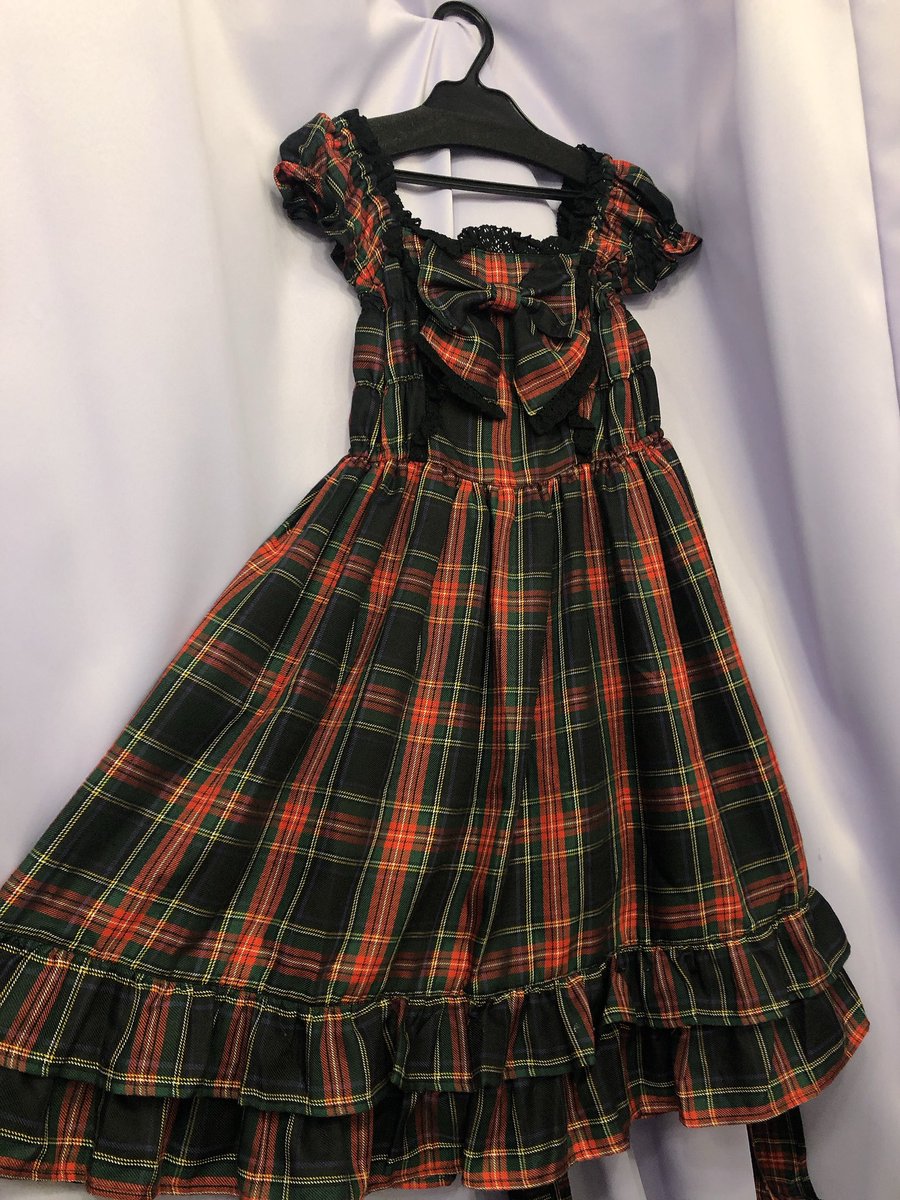 クローゼットチャイルド原宿ロリータフロア Angelic Pretty ハイウエストタータンプリーツジャンパースカート カチューシャ グレー 9900 タータンチェックミニ袖ジャンパースカート カチューシャ 黒 9900 入荷 クローゼットチャイルド原宿ロリータフロア Angelic Pretty ハイウエストタータンプリーツジャンパースカート カチューシャ グレー 9900 タータンチェックミニ袖ジャンパースカート カチューシャ 黒 9900 入荷