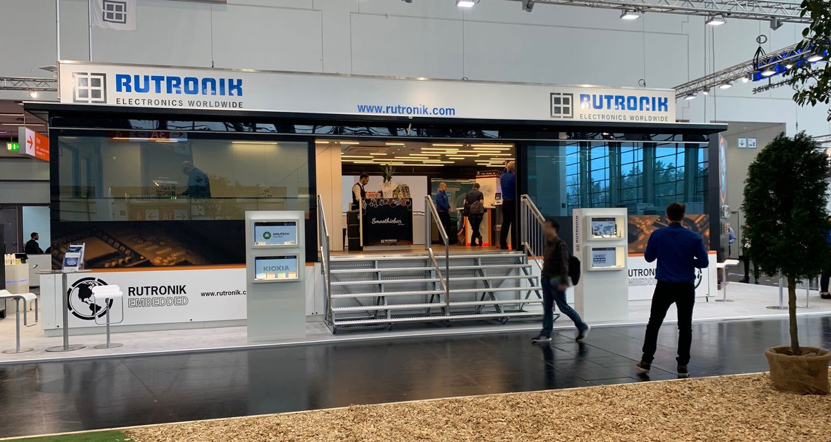 Rutronik's tweet image. #EmbeddedWorld2020 Meet us at our booth - 4A - 148 
to see our embedded solutions