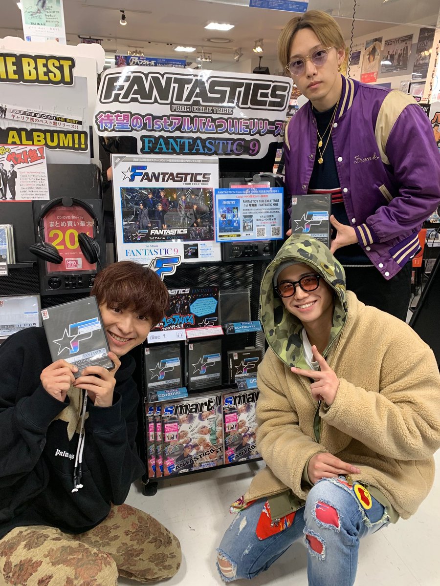 HMV札幌ステラプレイス on X: "【⭐️ご来店⭐️】「FANTASTICS from