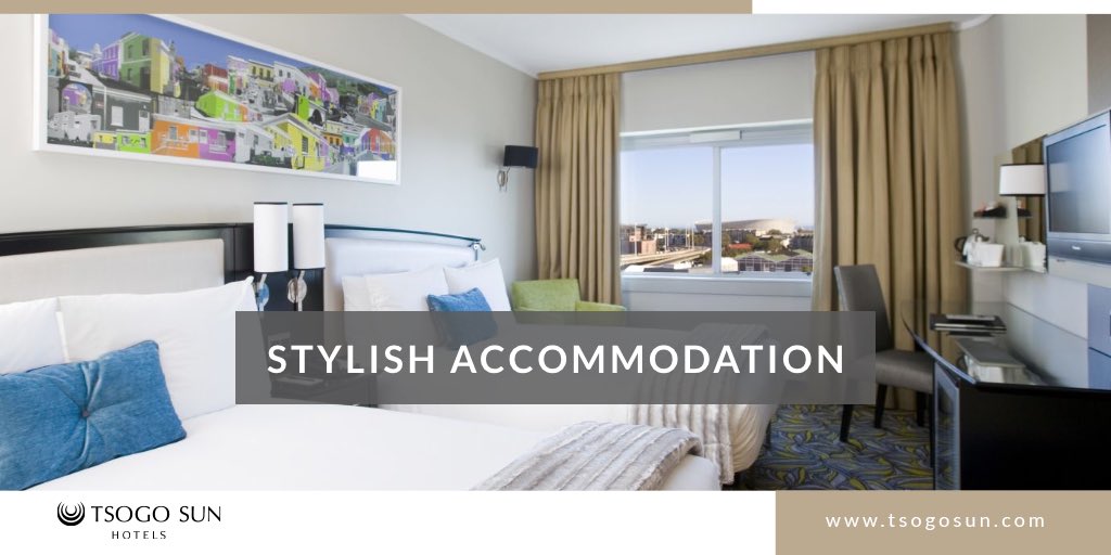 SouthernSunGrp's tweet photo. What matches the allure, vibe and views of #CapeTown? Southern Sun Waterfront. Level up your #MotherCity experience, book your stay now: https://t.co/BXfrCwSRfR #SSWaterfront https://t.co/yzbG4sUeC8